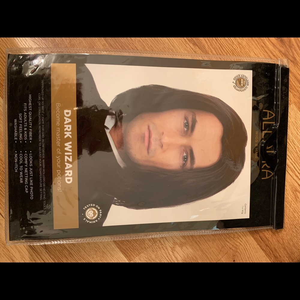 Dark wizard wig NEW